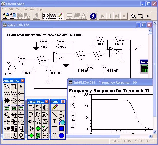Free Circuit Simulator-Circuit Design and Simulation Software List | software for electronic circuit design  